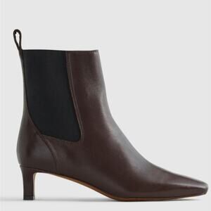NEW Madewell The Dimes Chelsea Dark Brown Ankle Boots Turkish Coffee 8.5